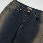 Fashion Inkjet Zipper Jeans For Men