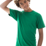Retro Ring-Spun Crew Neck T-Shirt 2100